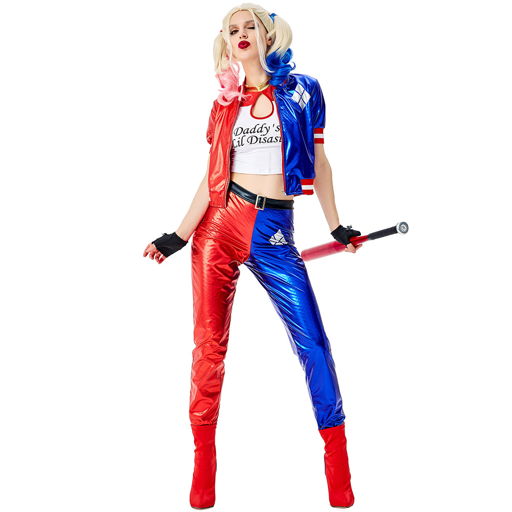 Anime Harley Quinn Cosplay - Dziewczyny samobójstwo Harley kostiumy Cosplay Joker