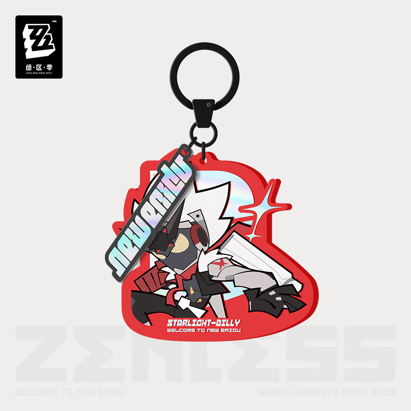 Anime Zero Cosplay - Oryginalny brelok akrylowy miHoYo Game Zenless