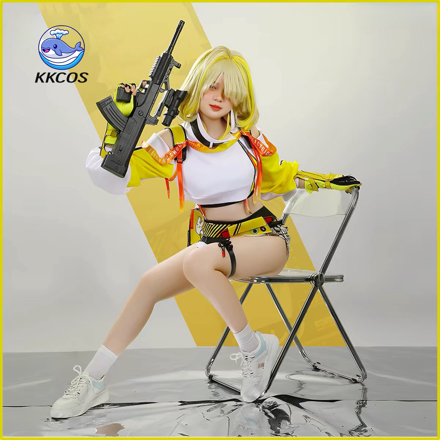 Anime Cosplay Clothes - KKCos Nikke Elegg Strój Cosplay Kompletny