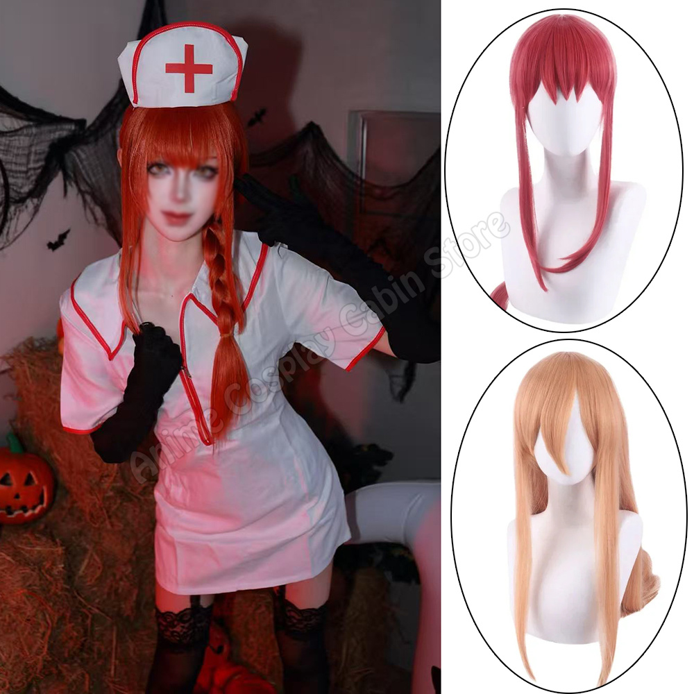 Anime Cosplay Makima - Kostiumy na Halloween Makima Pielęgniarka Cosplay