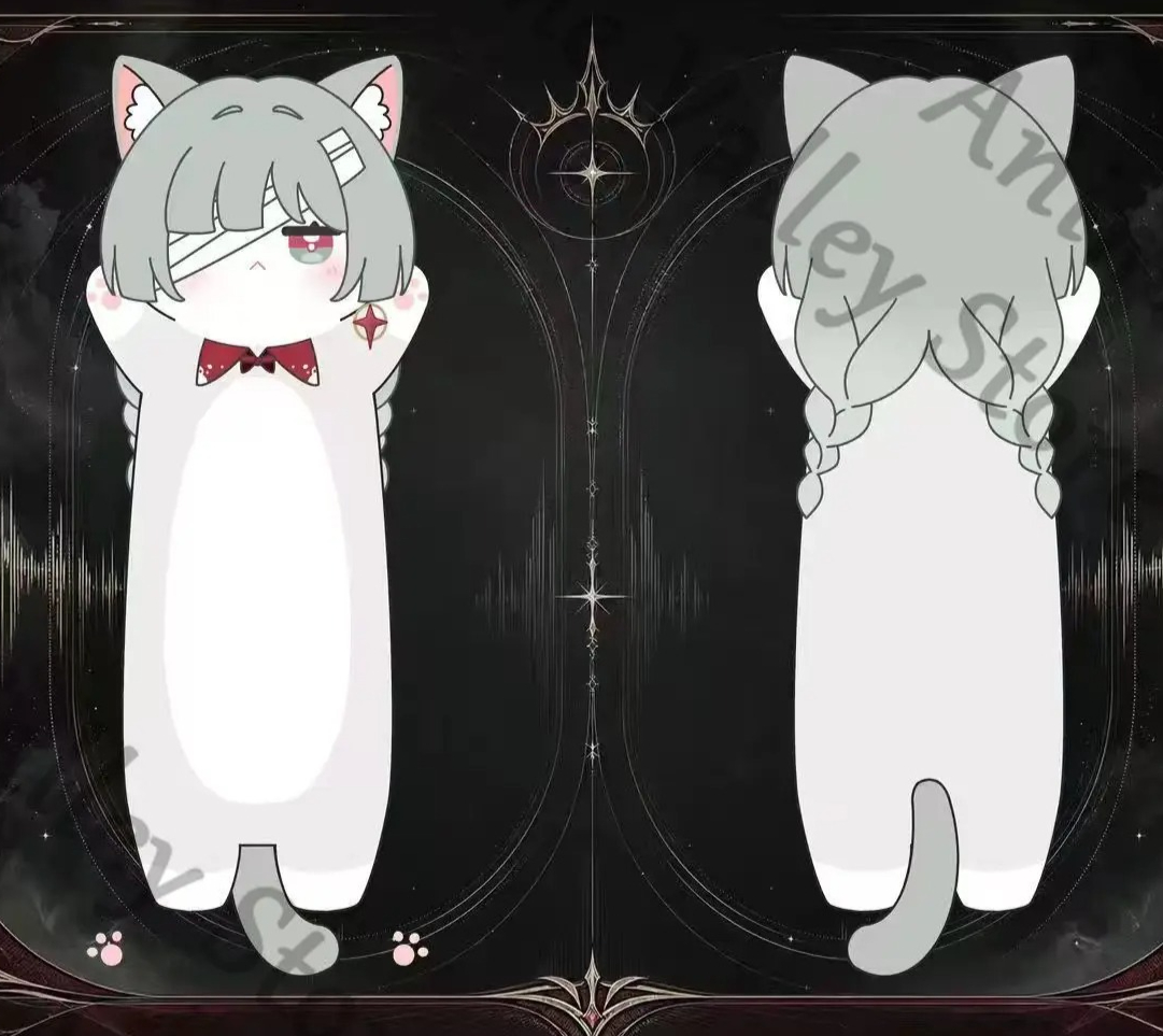 Anime Cosplay Cat - Anime Phrolova Wuthering Waves Cosplay 120cm