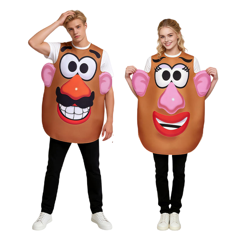 Anime Cosplay For Couples - Kostiumy „Potato Head” dla pana i