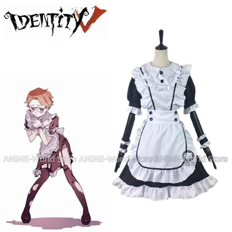 Anime Cosplay For Black Guys - Szczęśliwy facet kostium pokojówki Cosplay z