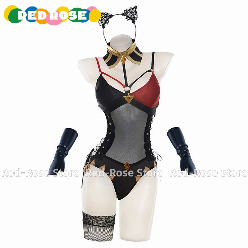 Cosplay Anime Bunny Girl - Kostium Cosplay Dehya Bunny Girl z