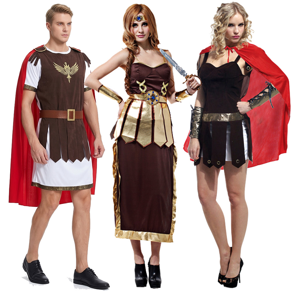 Anime Cosplay For Couples - Kostiumy na Halloween dla dorosłych: rzymski,