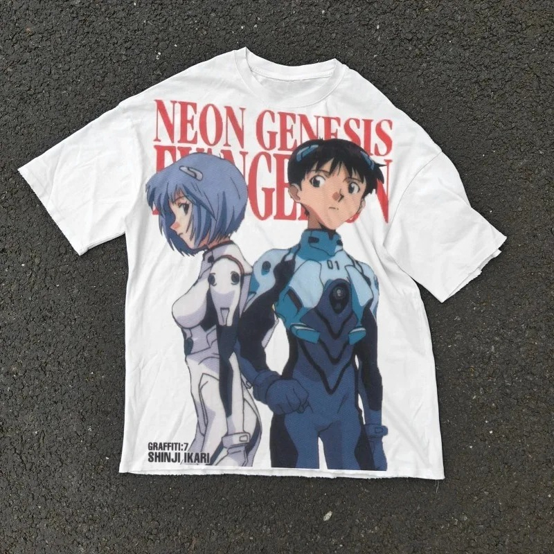 Anime Cosplay Title - Koszulka 2026 Neon Genesis Evangelion Shinji
