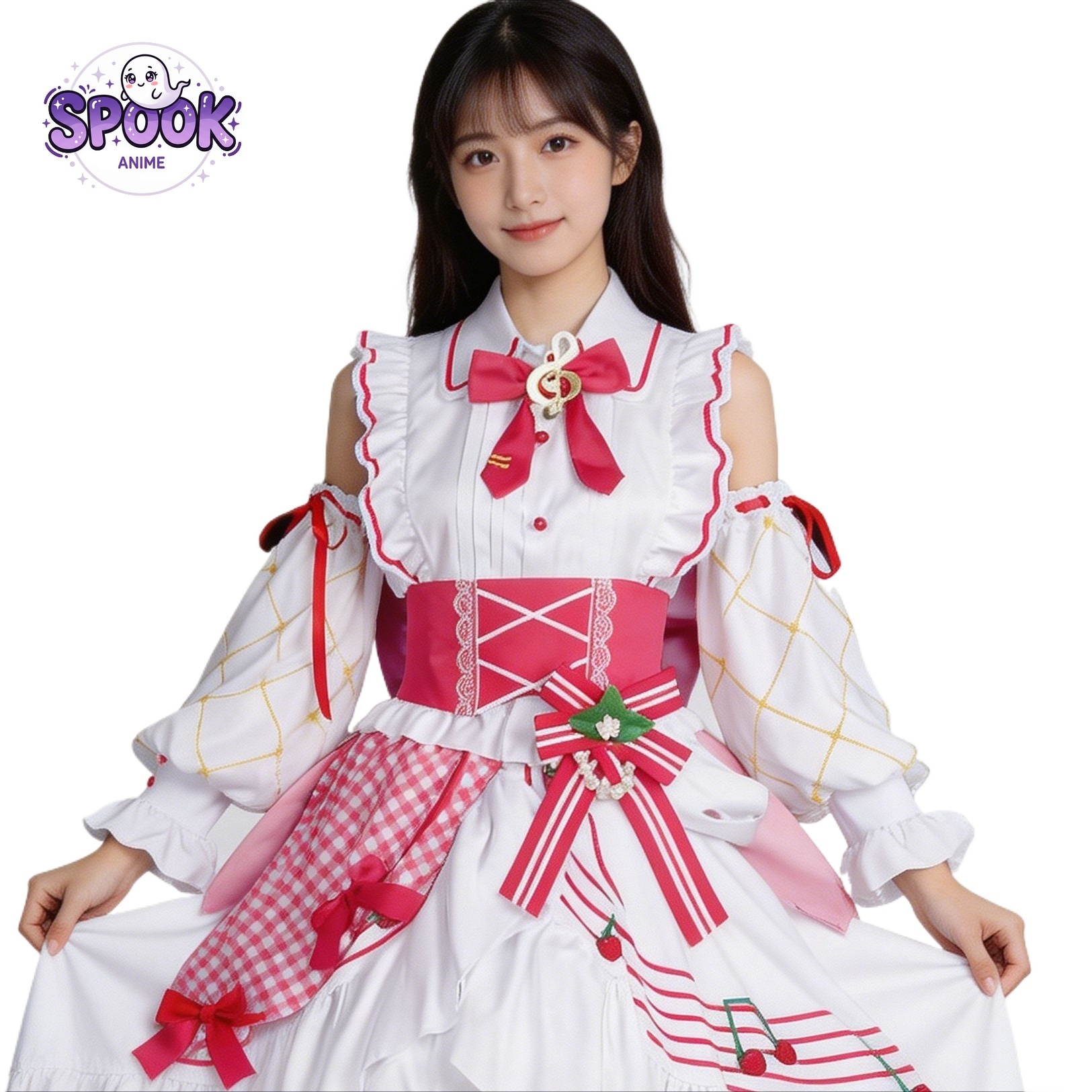 Sukienka Lolita Truskawkowa 15 – Anime Cosplay Miku recenzja i cena