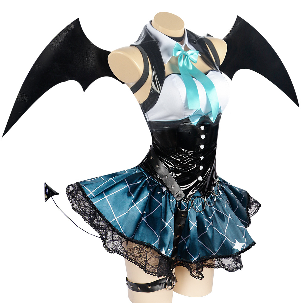 Kostium Cosplay Demon Miku x R – Anime Cosplay Miku recenzja i cena