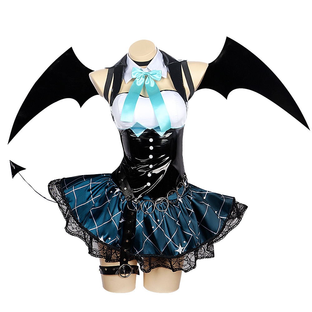 Kostium Cosplay Demon Miku x R – Anime Cosplay Miku recenzja i cena