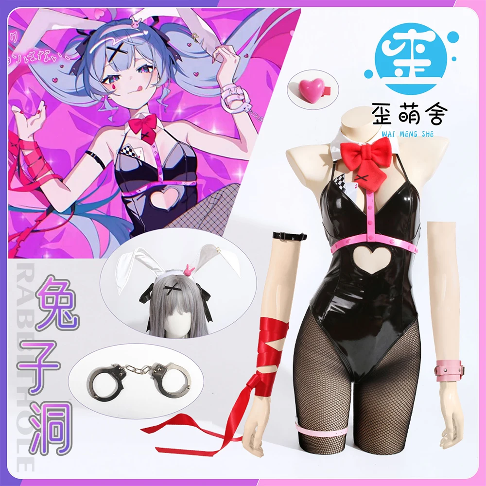 2025 Mi ku Czarny Królik Bunny – Anime Cosplay For Girls recenzja i cena