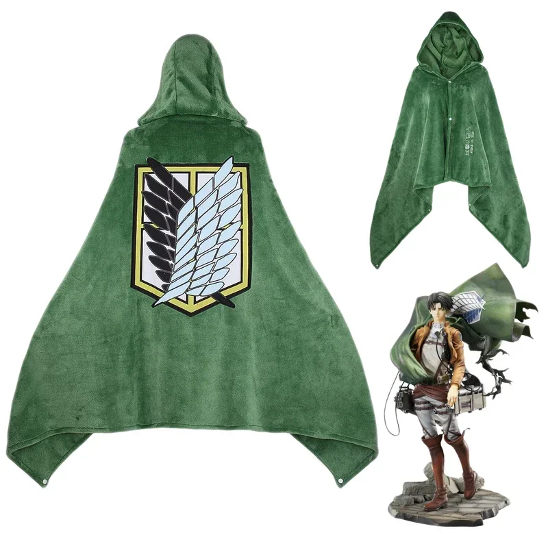 Koc Flanelowy Płaszcz Peleryna – Attack Titan Cloak recenzja i cena