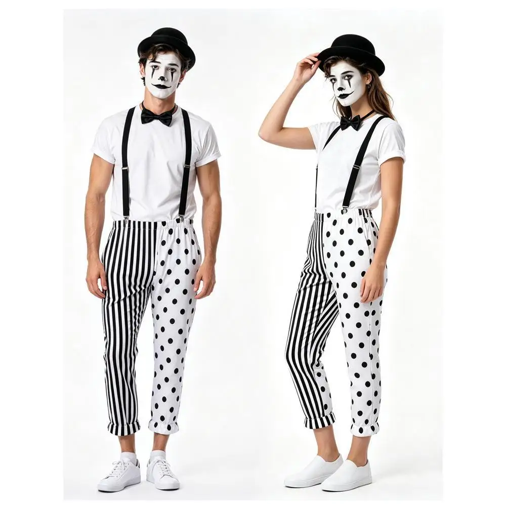 Czarno-biały zestaw dla pary m – Anime Cosplay For Couples recenzja i cena