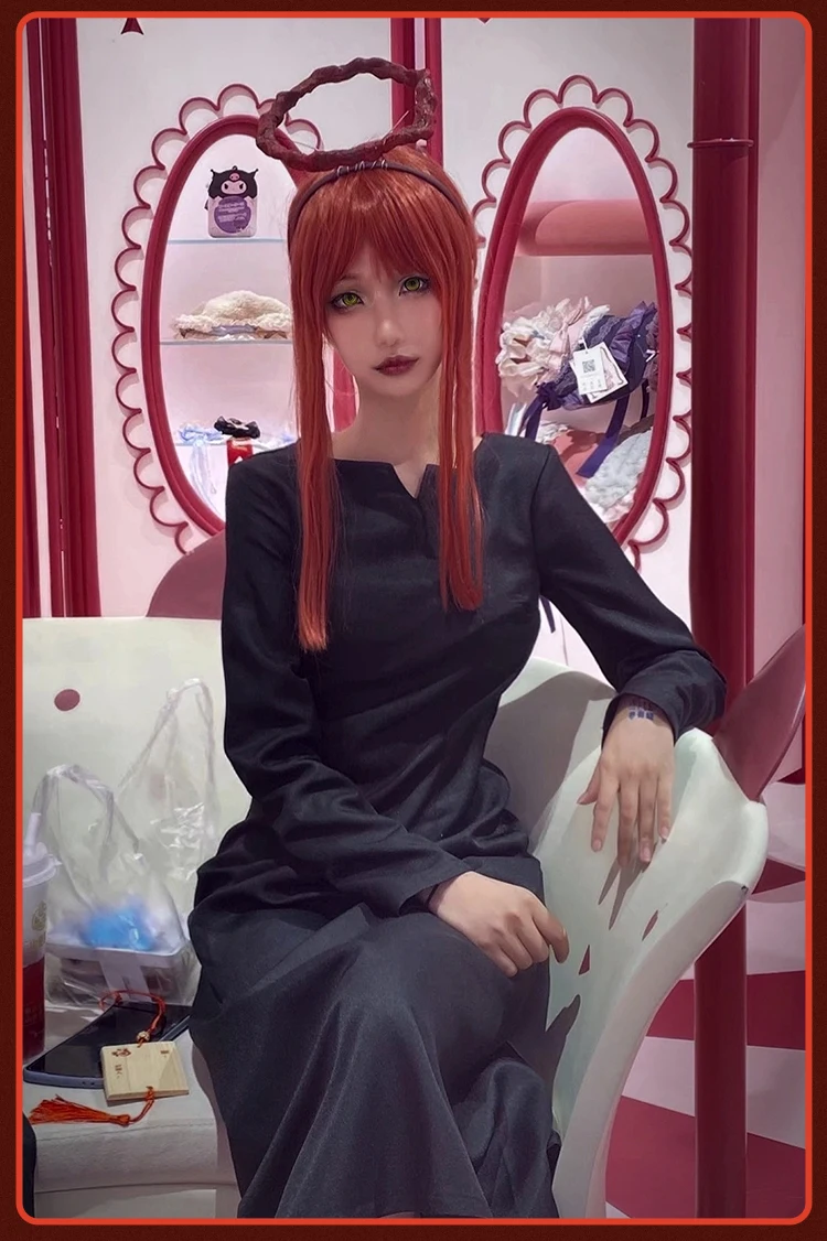 Anime Chainsaw Man Makima Cosp – Anime Cosplay Makima recenzja i cena