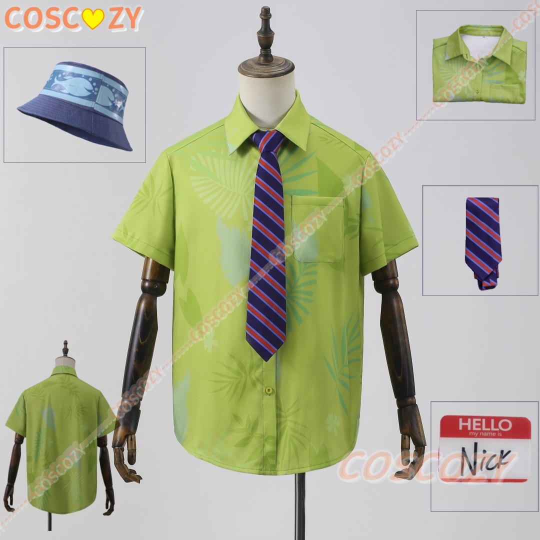 Kostium Nicka Wilde'a z kreskó – Anime Cosplay Name recenzja i cena