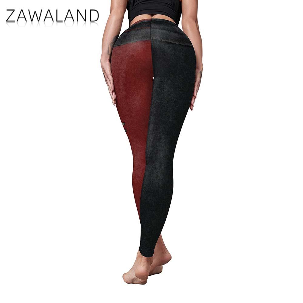 ZAWALAND legginsy dla kobiet C – Anime Harley Quinn Cosplay recenzja i cena