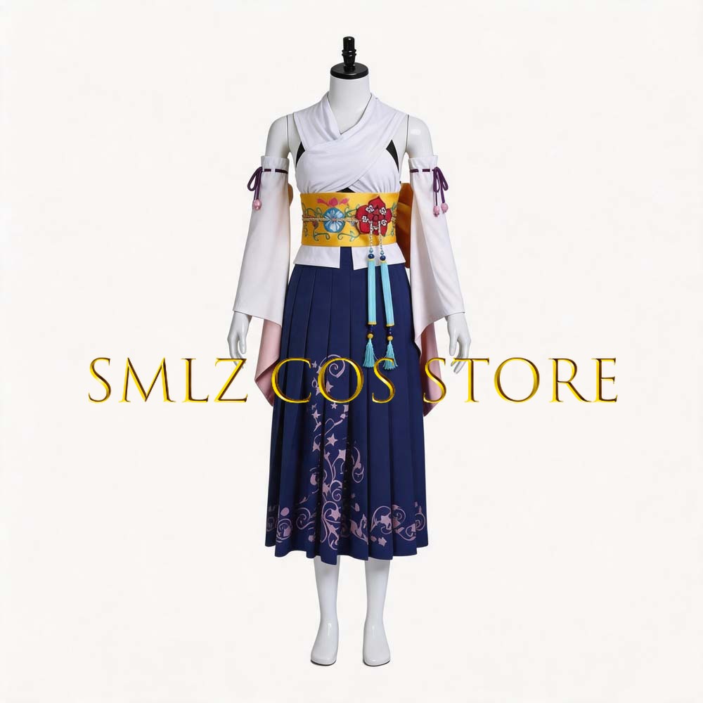 Smlz FFX Yuna Cosplay Anime FF – Anime Cosplay Female recenzja i cena