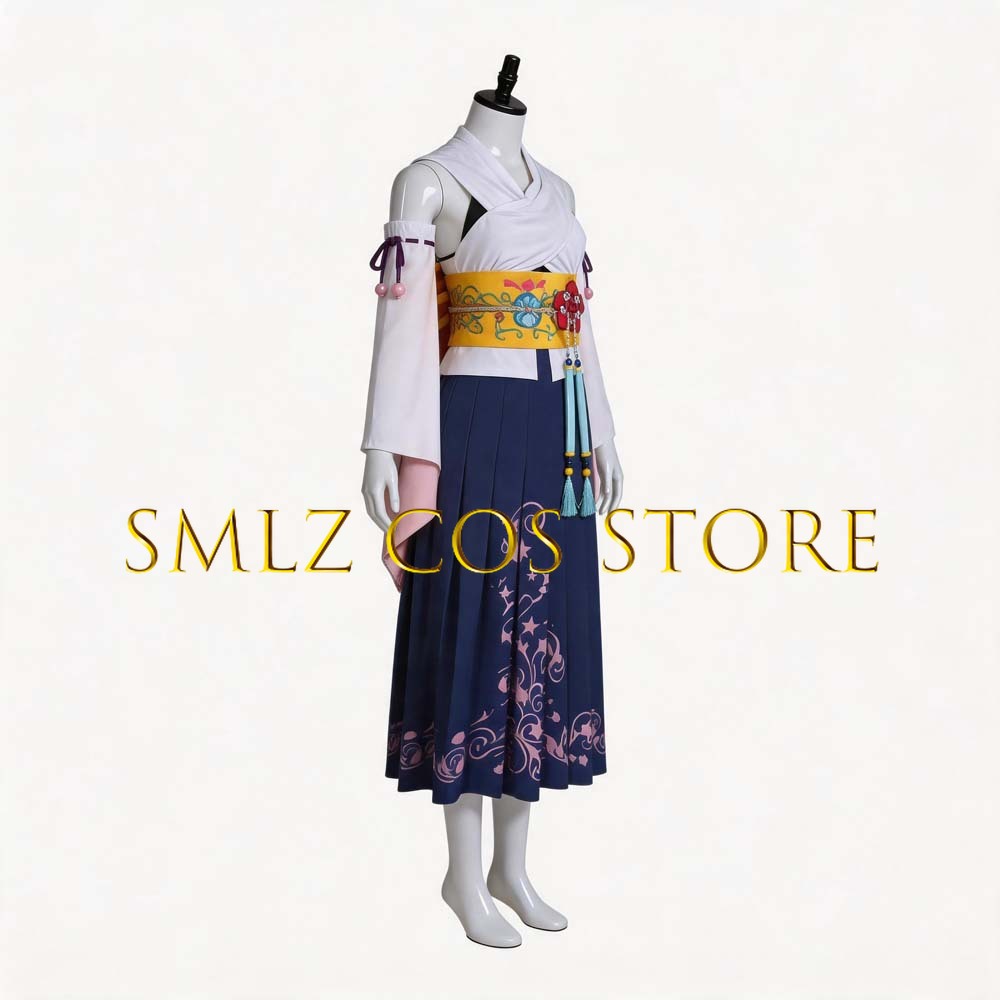 Smlz FFX Yuna Cosplay Anime FF – Anime Cosplay Female recenzja i cena