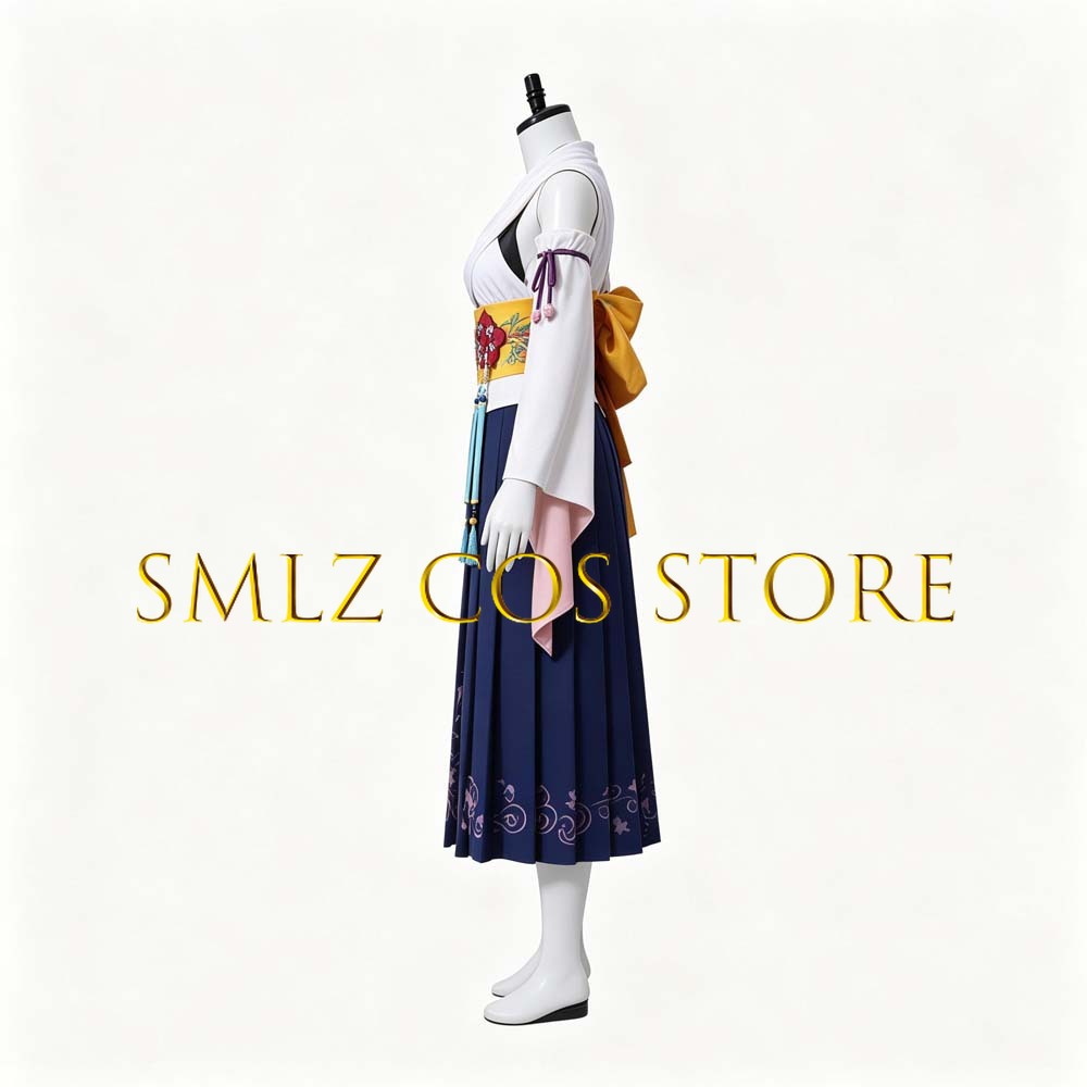 Smlz FFX Yuna Cosplay Anime FF – Anime Cosplay Female recenzja i cena
