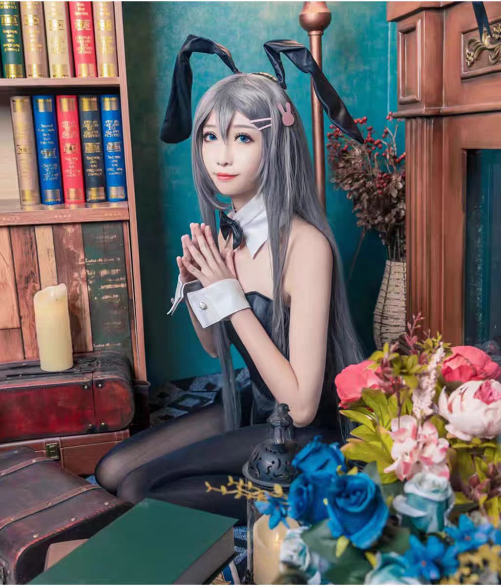 Seksowny strój króliczka Sakur – Cosplay Anime Bunny Girl recenzja i cena