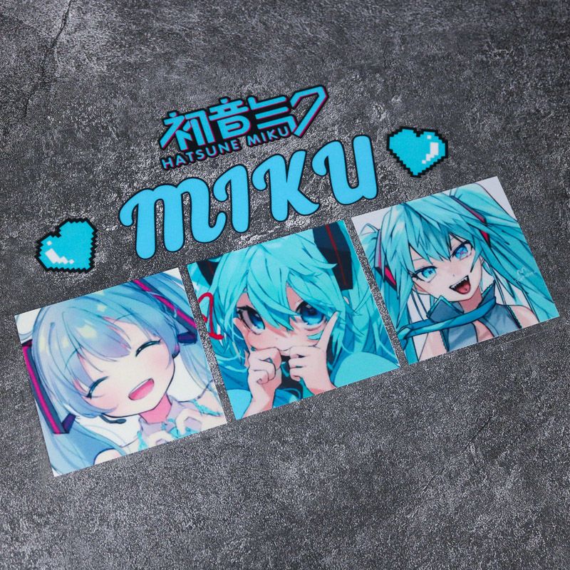 2026 Nowe Kreatywne Naklejki O – Anime Cosplay Miku recenzja i cena