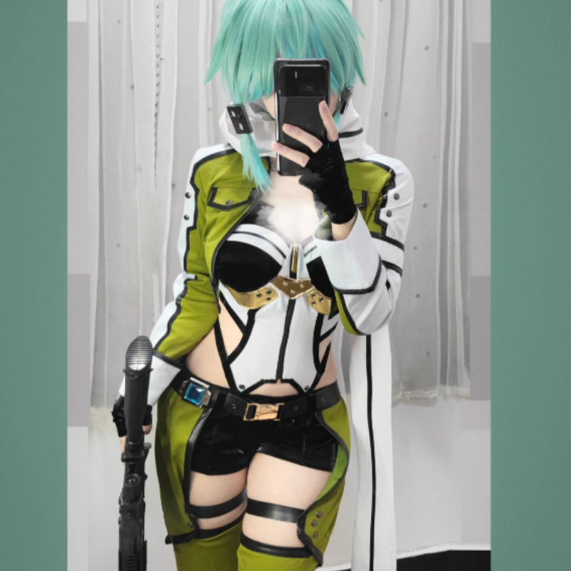 Kostium Cosplay Sinon z Sword  – Cosplay Anime Online recenzja i cena