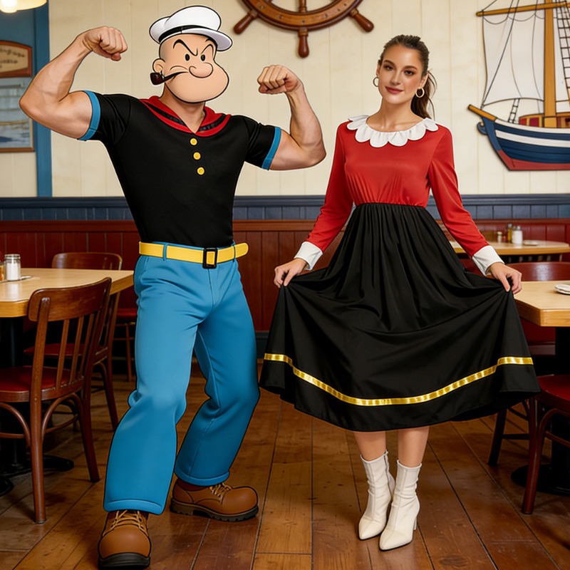 Nowe karnawałowe stroje cospla – Anime Cosplay For Couples recenzja i cena